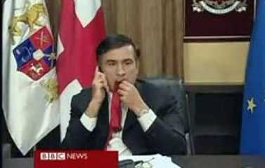saakashvili come corbata