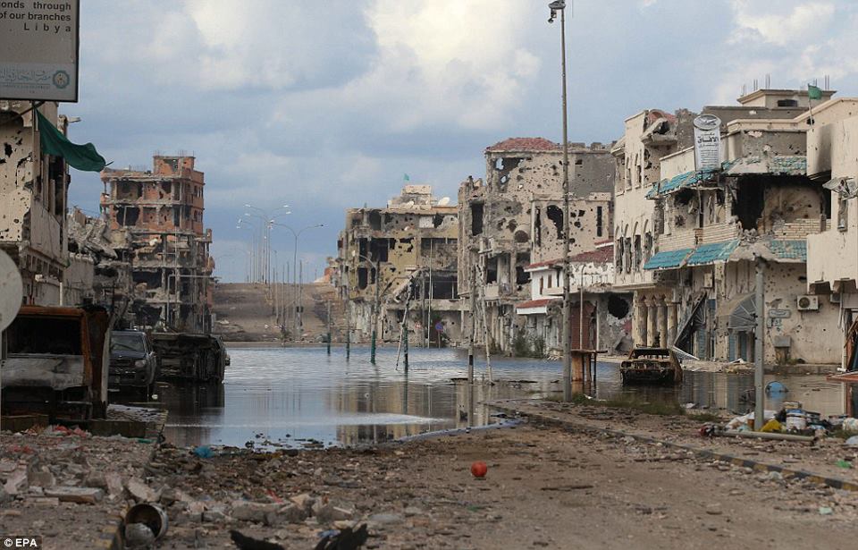 Sirte tras el paso de la OTAN