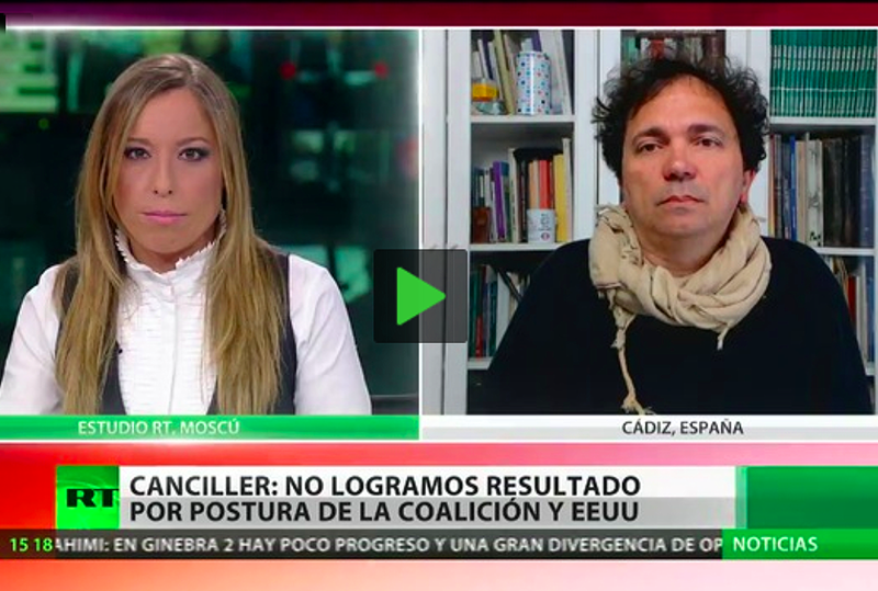 En Ginebra II no hubo resultados por culpa de la oposición y de EE.UU.