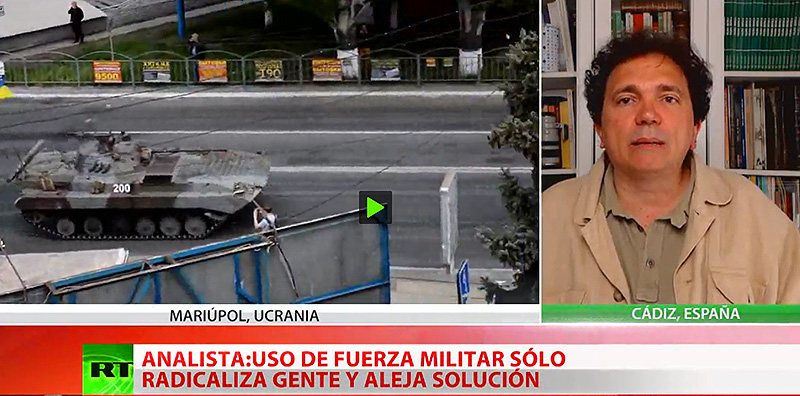 Militares matan a 20 milicianos en Mariúpol, dice Ministro de Interior