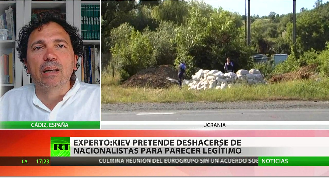 Ucrania: Los nazis del Sector Derecho convocan protestas por todo el país
