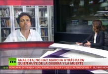 “No hay marcha atrás para quien huye de la guerra y la muerte”
