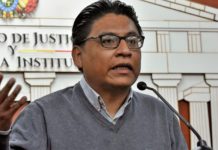 Ministro de Justicia de Bolivia: «Almagro debe ser llevado a los tribunales»