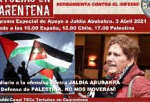 Apoyo a Jaldía Abubakra frente a las falsas acusaciones de la caverna mediática