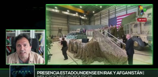 Entrevista para TeleSur sobre la retirada de EEUU de Irak y Afganistán