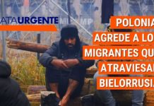 Polonia agrede a los migrantes que atraviesan Bielorrusia. La triste postal europea.